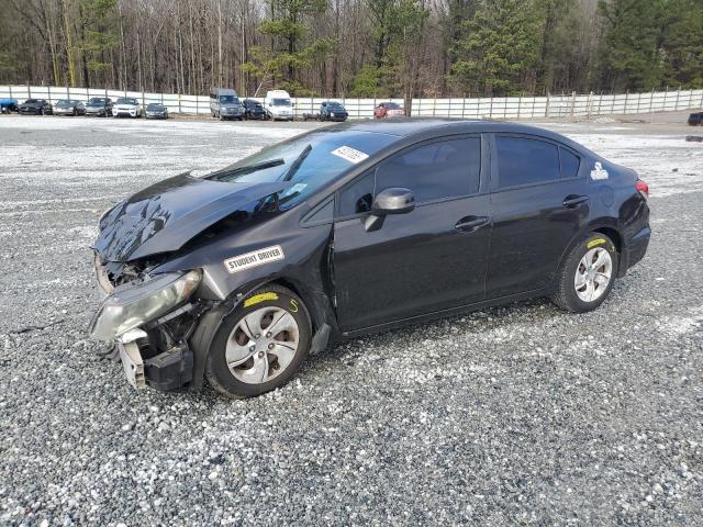 HONDA CIVIC LX 2013 with VIN 19XFB2F56DE017840 - Photo from auction
