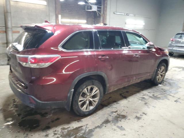 Photo 3 from auction – 2015 TOYOTA HIGHLANDER with VIN 5TDBKRFH5FS174303