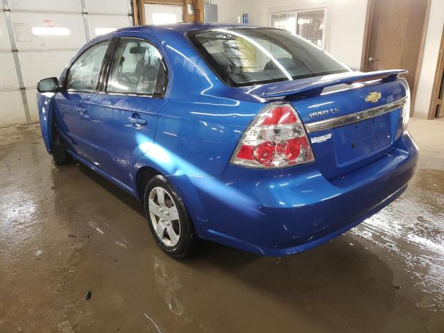 Photo 2 from auction – 2008 CHEVROLET AVEO BASE with VIN KL1TD56608B175222