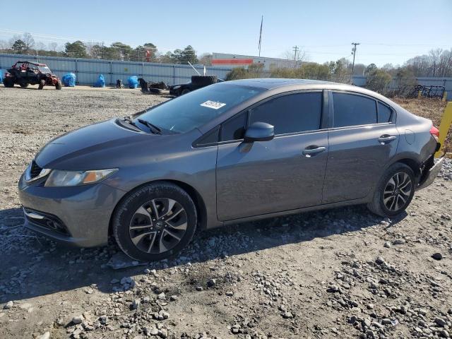 HONDA CIVIC EXL 2013 with VIN 19XFB2F90DE007405 - Photo from auction