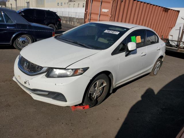 HONDA CIVIC LX 2013 with VIN 2HGFB2F57DH583091 - Photo from auction