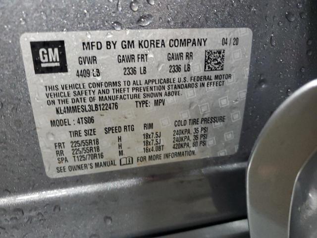 Photo 14 from auction – 2020 BUICK ENCORE GX with VIN KL4MMESL3LB122476