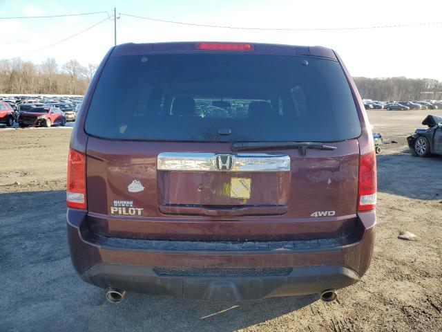 Photo 6 from auction – 2013 HONDA PILOT EXL with VIN 5FNYF4H51DB019317