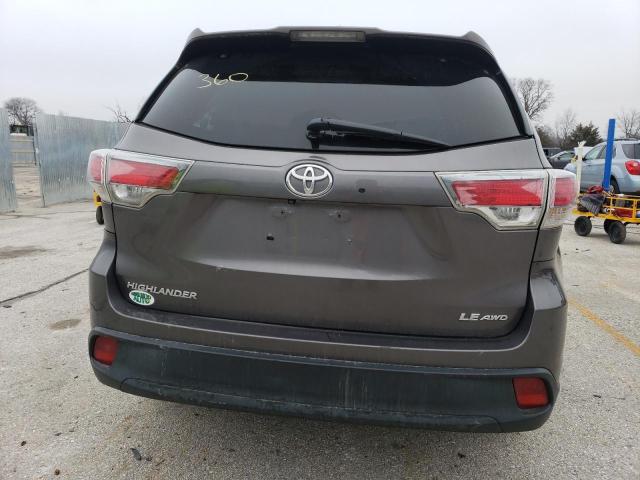 Photo 6 from auction – 2015 TOYOTA HIGHLANDER with VIN 5TDBKRFH8FS148133