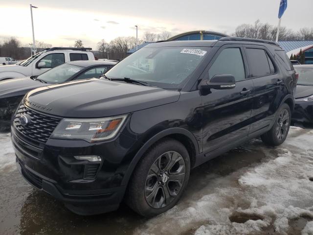 FORD EXPLORER S 2018 with VIN 1FM5K8GT7JGC59393 - Photo from auction