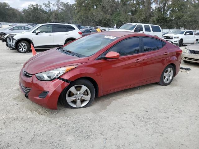 HYUNDAI ELANTRA GL 2011 with VIN KMHDH4AE1BU099690 - Photo from auction