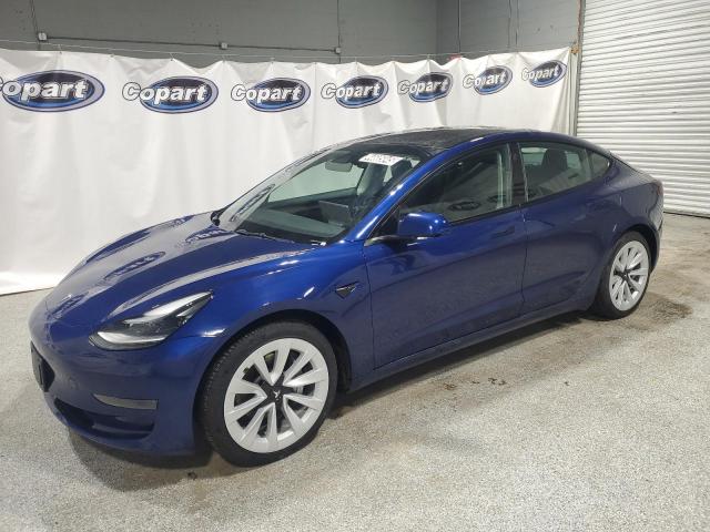 TESLA MODEL 3 2022 with VIN 5YJ3E1EA1NF372283 - Photo from auction