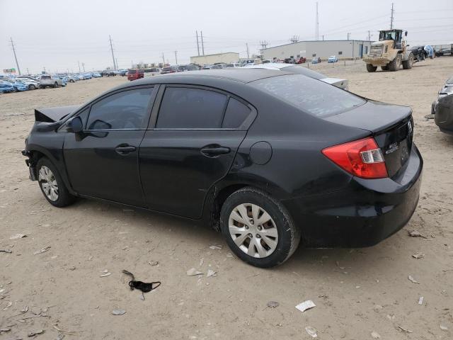 Photo 2 from auction – 2012 HONDA CIVIC LX with VIN 19XFB2F57CE093856