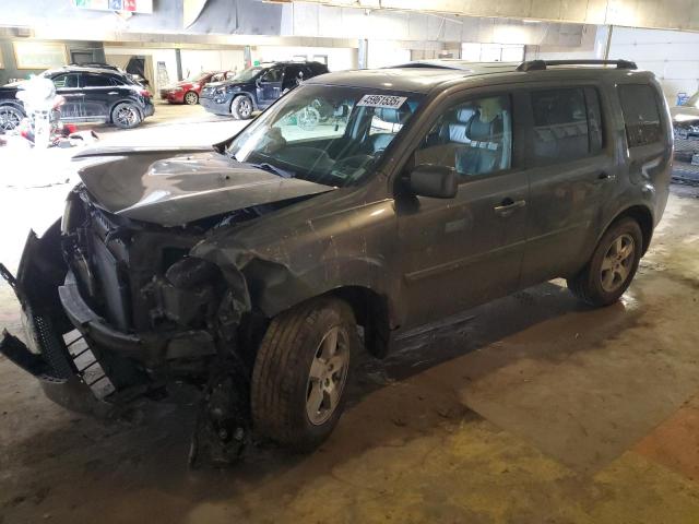 HONDA PILOT EXL 2011 with VIN 5FNYF4H57BB092446 - Photo from auction