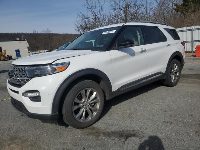 FORD EXPLORER L 2022 with VIN 1FMSK8FH5NGA07101 - Photo from auction