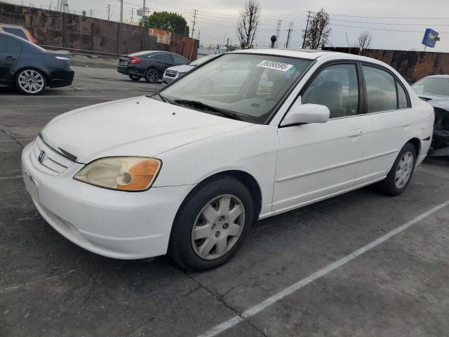 HONDA CIVIC EX 2002 with VIN 2HGES26742H586542 - Photo from auction