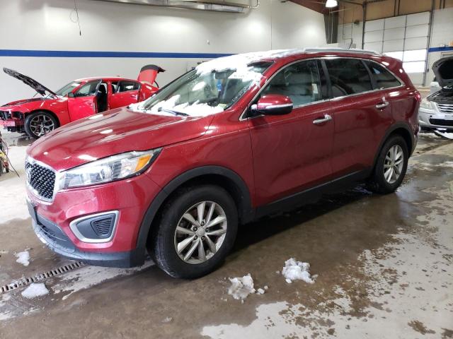 KIA SORENTO LX 2016 with VIN 5XYPG4A39GG093034 - Photo from auction