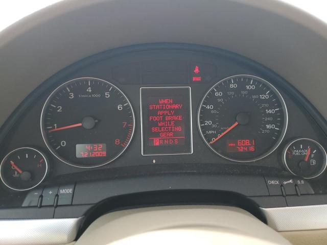 Photo 9 from auction – 2008 AUDI A4 2.0T QU with VIN WAUDF78E58A169796