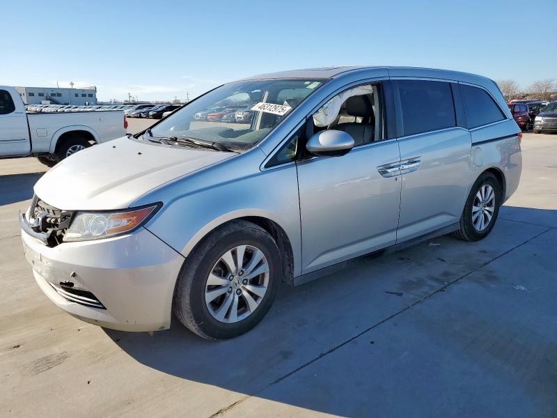 HONDA ODYSSEY EX 2015 with VIN 5FNRL5H66FB002429 - Photo from auction