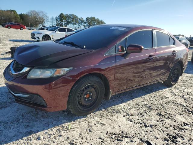 HONDA CIVIC LX 2014 with VIN 19XFB2F5XEE016868 - Photo from auction
