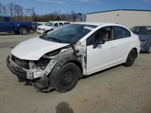 HONDA CIVIC LX 2013 with VIN 19XFB2F57DE052452 - Photo from auction