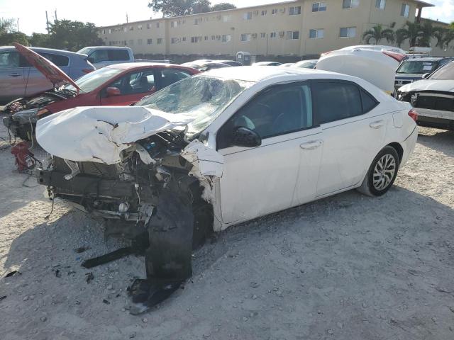 TOYOTA COROLLA L 2019 with VIN 2T1BURHE3KC151750 - Photo from auction