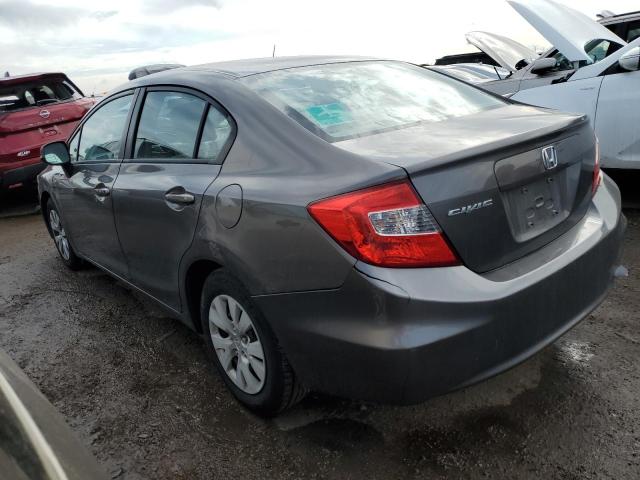 Photo 2 from auction – 2012 HONDA CIVIC LX with VIN 19XFB2F57CE100515