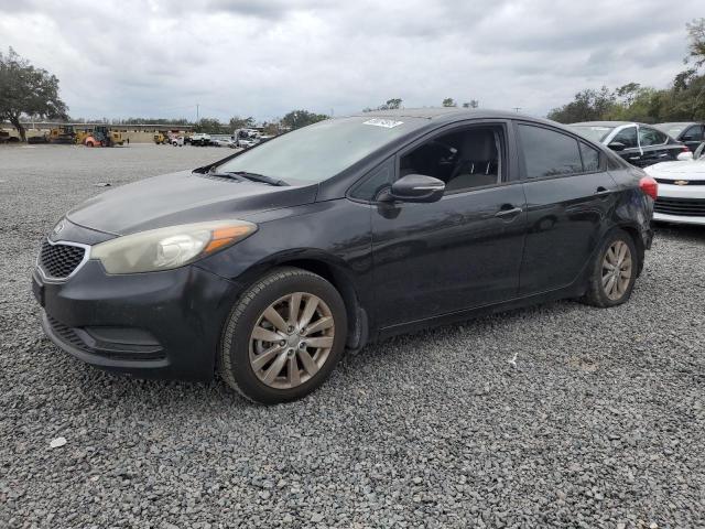 KIA FORTE LX 2014 with VIN KNAFX4A64E5177500 - Photo from auction