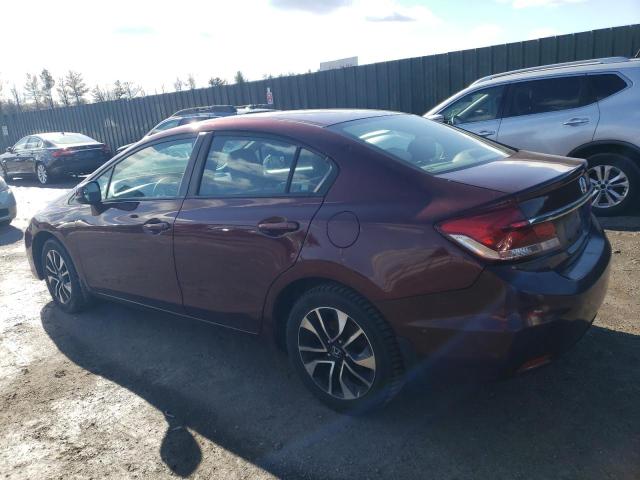 Photo 2 from auction – 2013 HONDA CIVIC EX with VIN 19XFB2F89DE263503