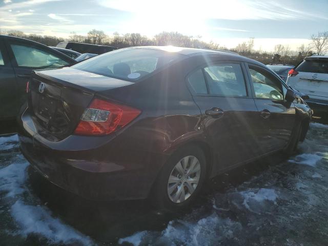 Photo 3 from auction – 2012 HONDA CIVIC LX with VIN 19XFB2F56CE366091