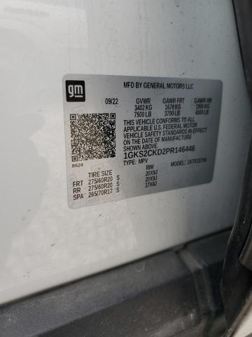 Photo 14 from auction – 2023 GMC YUKON AT4 with VIN 1GKS2CKD2PR146446