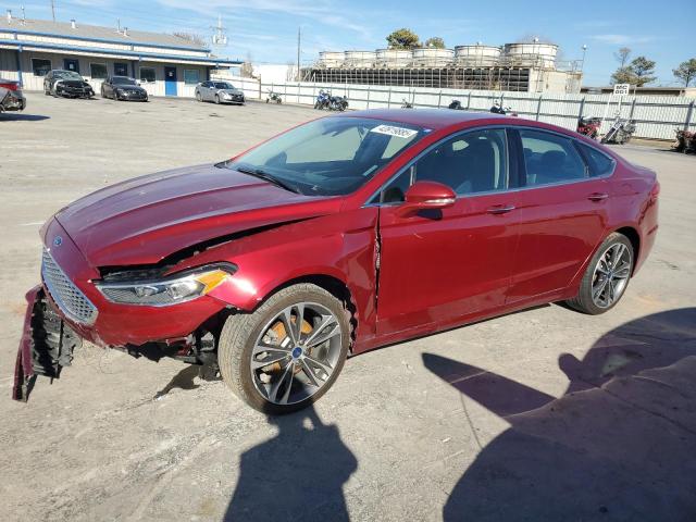 FORD FUSION TIT 2019 with VIN 3FA6P0D95KR220368 - Photo from auction