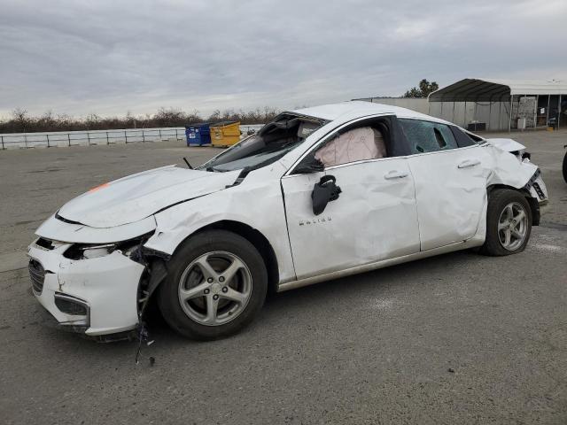 CHEVROLET MALIBU LS 2018 with VIN 1G1ZB5ST7JF206946 - Photo from auction