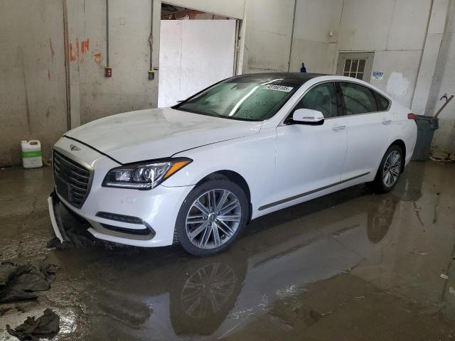 GENESIS G80 BASE 2018 with VIN KMHGN4JE4JU228347 - Photo from auction