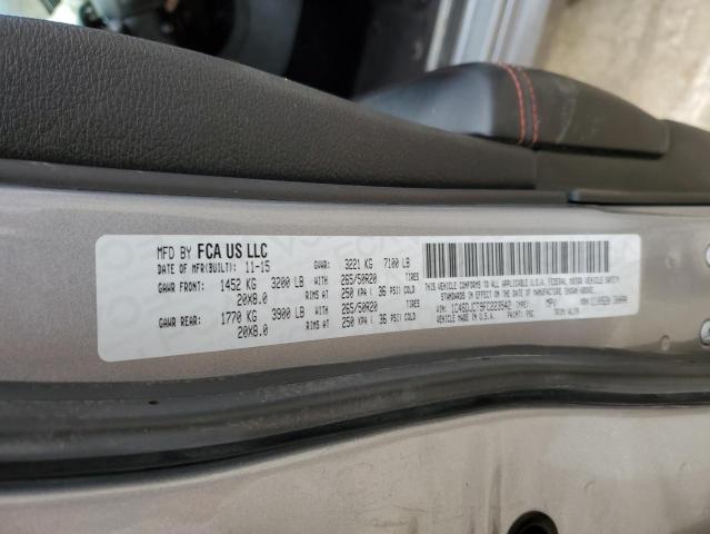 Photo 14 from auction – 2015 DODGE DURANGO R/ with VIN 1C4SDJCT9FC223542