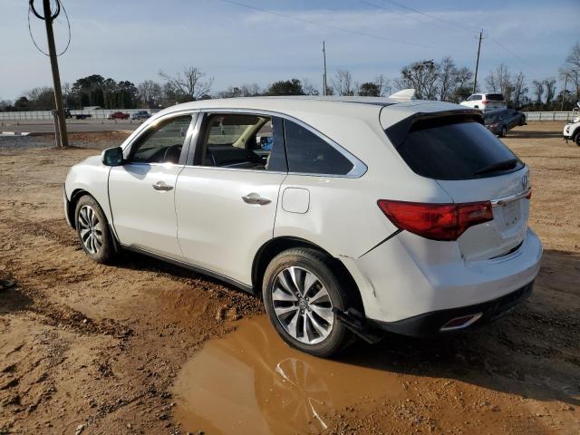 Photo 2 from auction – 2016 ACURA MDX TECHNO with VIN 5FRYD3H40GB013762