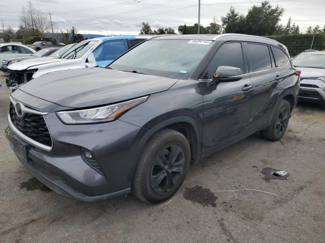TOYOTA HIGHLANDER 2020 with VIN 5TDGZRAH6LS003628 - Photo from auction