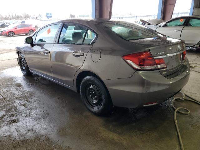 Photo 2 from auction – 2013 HONDA CIVIC LX with VIN 19XFB2F51DE033590