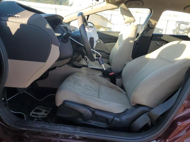 Photo 7 from auction – 2014 HONDA CIVIC LX with VIN 19XFB2F50EE254602