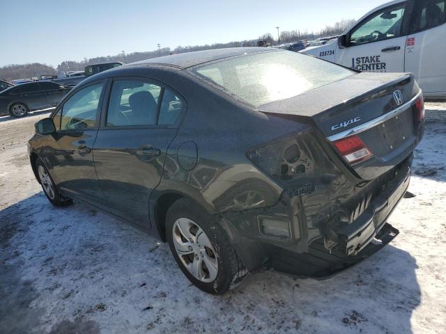 Photo 2 from auction – 2013 HONDA CIVIC LX with VIN 19XFB2F5XDE031210
