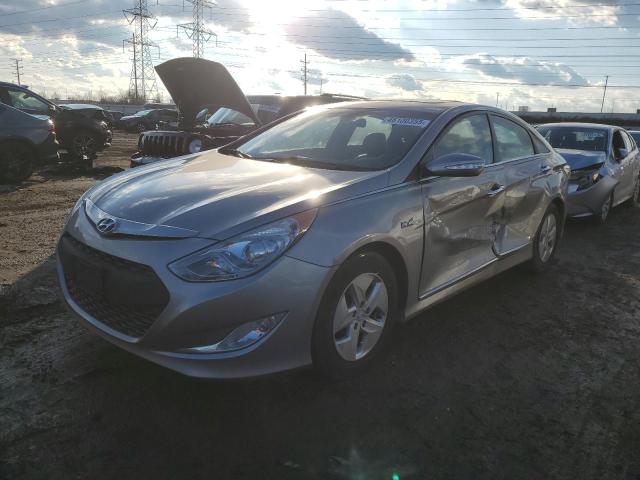HYUNDAI SONATA HYB 2011 with VIN KMHEC4A40BA004886 - Photo from auction