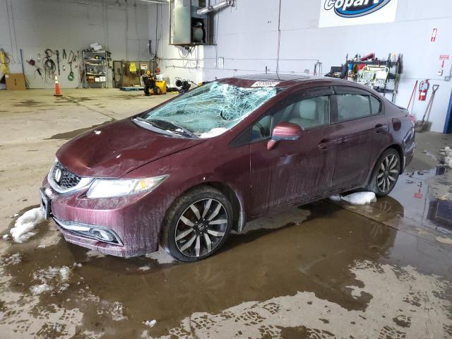 HONDA CIVIC SE 2015 with VIN 2HGFB2F72FH043507 - Photo from auction
