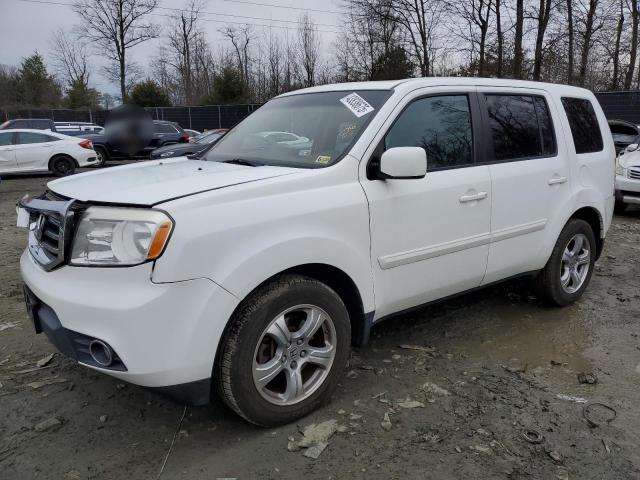 HONDA PILOT EXL 2015 with VIN 5FNYF4H5XFB021599 - Photo from auction