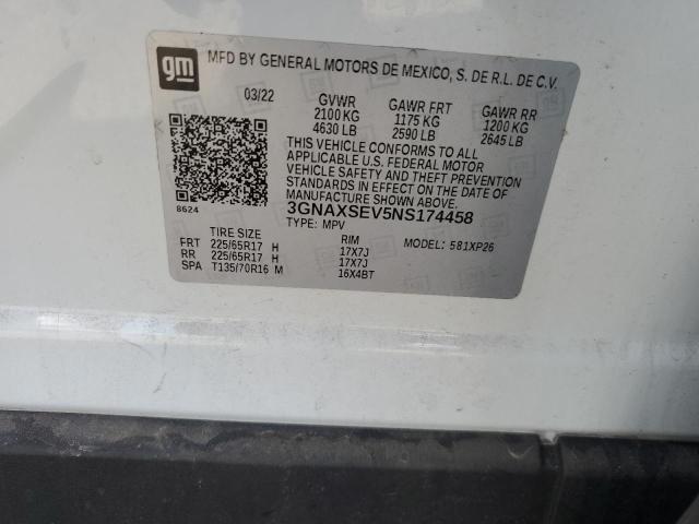 Photo 14 from auction – 2022 CHEVROLET EQUINOX LS with VIN 3GNAXSEV5NS174458