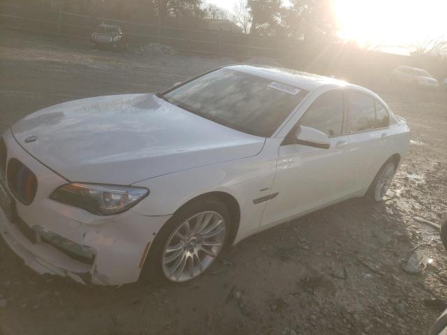 BMW 740 I 2013 with VIN WBAYA6C51DD143366 - Photo from auction
