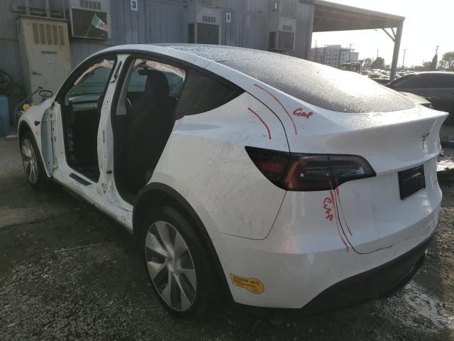 Photo 2 from auction – 2022 TESLA MODEL Y with VIN 7SAYGDEE0NF461740