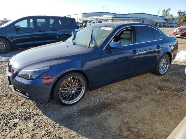 BMW 530 I 2007 with VIN WBANE735X7CM51370 - Photo from auction