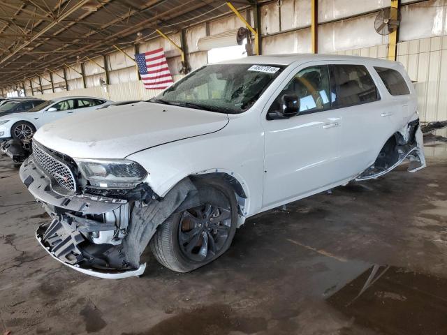 DODGE DURANGO SX 2022 with VIN 1C4RDJAGXNC223018 - Photo from auction