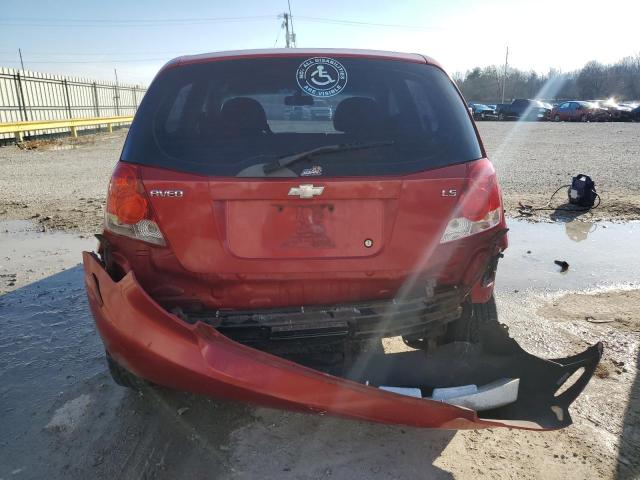Photo 6 from auction – 2008 CHEVROLET AVEO BASE with VIN KL1TD66618B010348