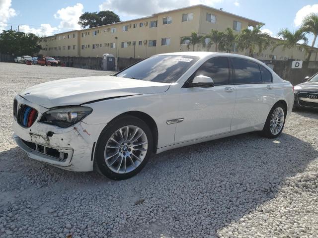 BMW 740 LI 2013 with VIN WBAYE4C5XDD137591 - Photo from auction