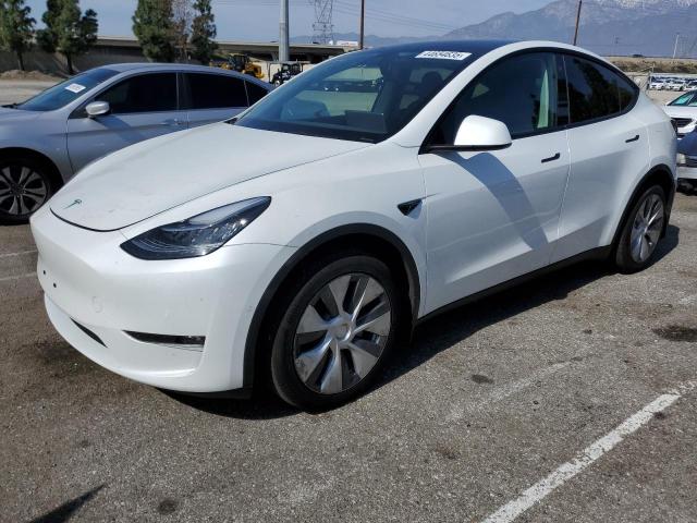 TESLA MODEL Y 2022 with VIN 7SAYGDEE8NF407540 - Photo from auction