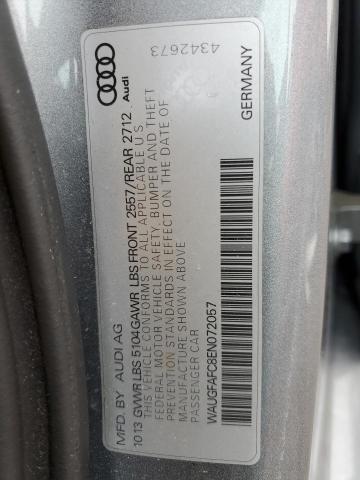Photo 14 from auction – 2014 AUDI A6 PREMIUM with VIN WAUGFAFC8EN072057
