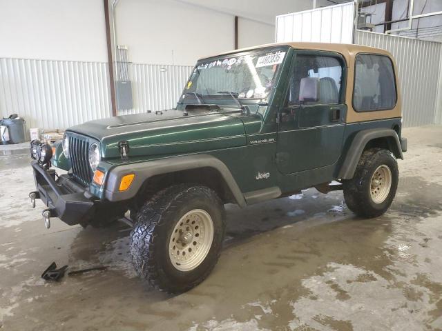 JEEP WRANGLER / 2000 with VIN 1J4FA29P3YP801389 - Photo from auction