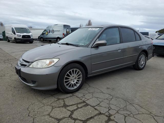 HONDA CIVIC EX 2005 with VIN 2HGES26705H612106 - Photo from auction