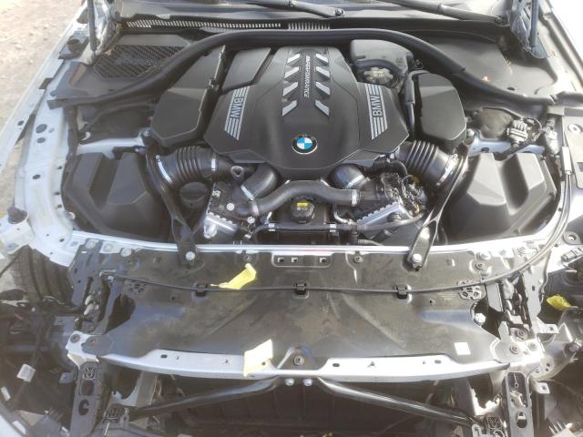 Photo 11 from auction – 2022 BMW M850XI with VIN WBAGV8C03NCH10560